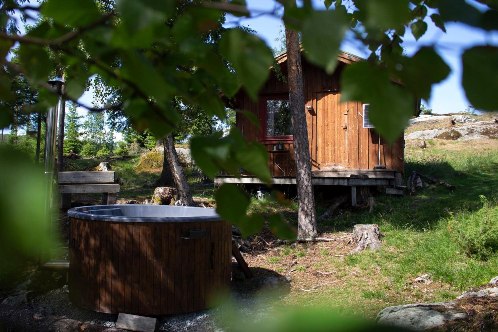 Cosy Cabin Without Running Water And Electricity Hotell Levanger Eksteriør bilde