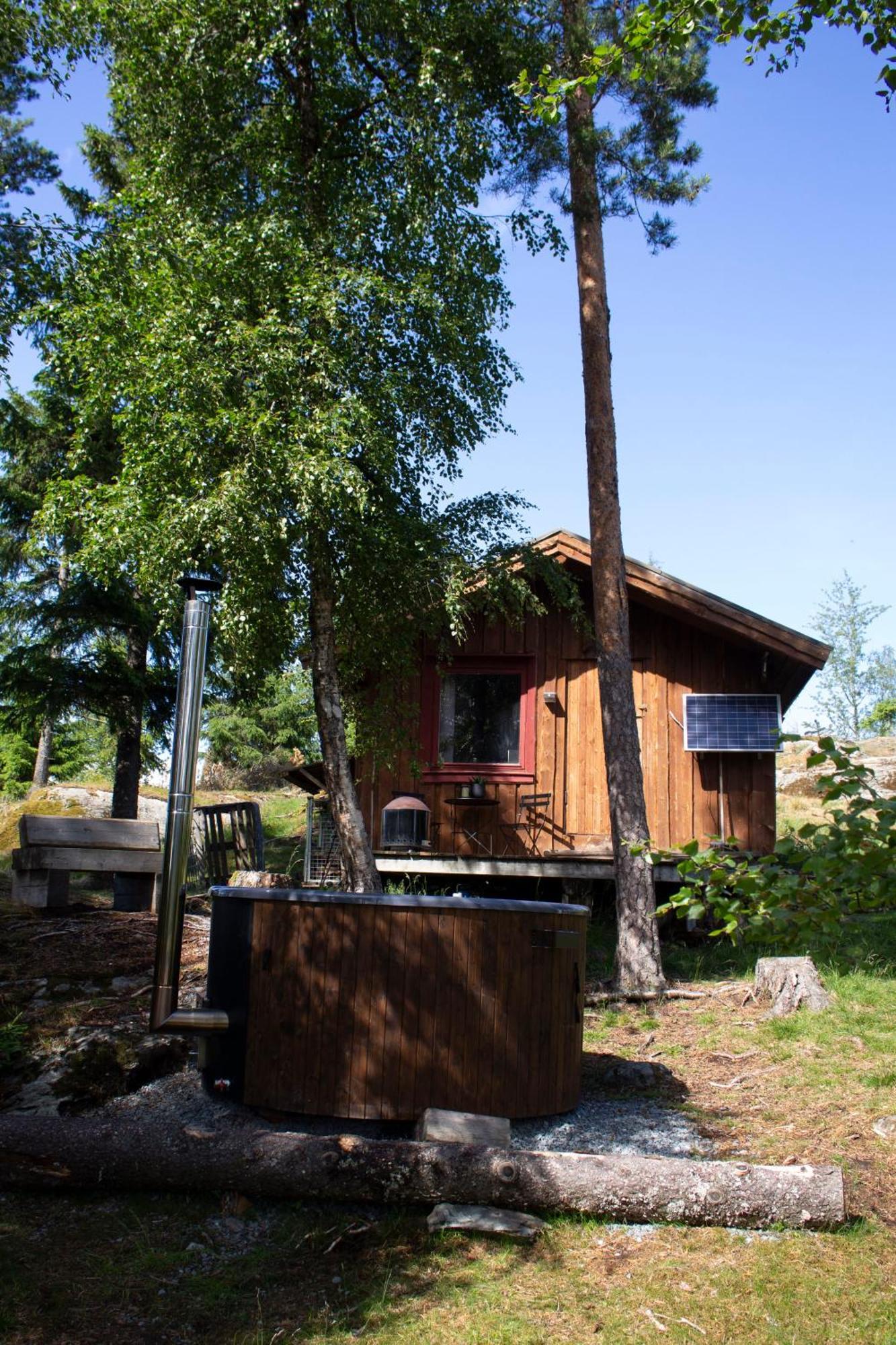 Cosy Cabin Without Running Water And Electricity Hotell Levanger Eksteriør bilde